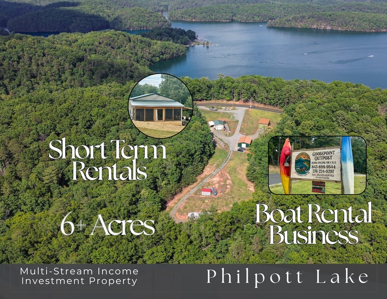 4265 Goose Point Rd, Bassett, VA for sale - Aerial - Image 3 of 37