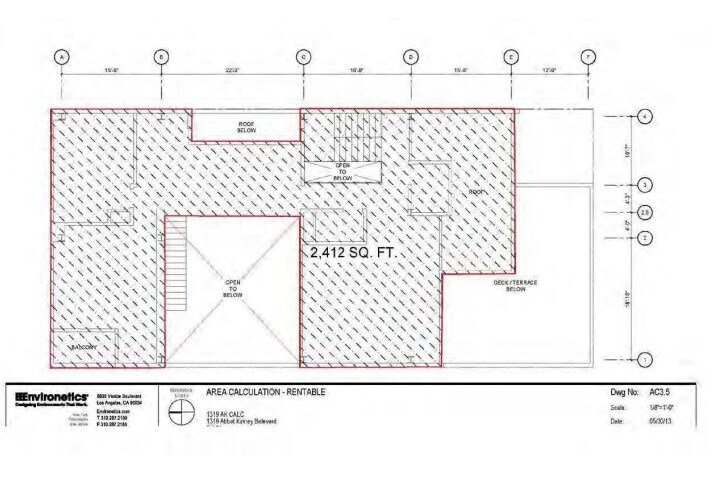 1319 Abbot Kinney Blvd, Venice, CA for lease Floor Plan- Image 1 of 1