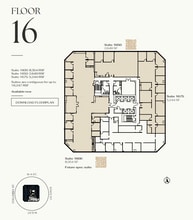 401 W A St, San Diego, CA à louer Plan d’étage- Image 1 de 1