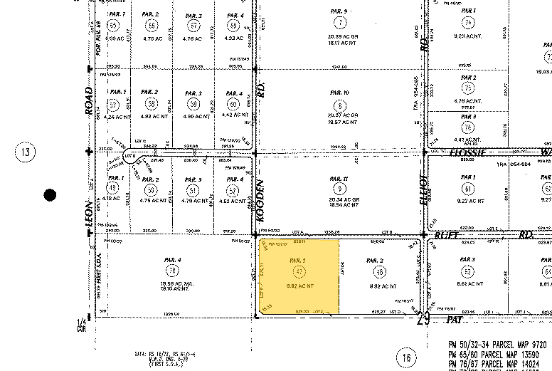 Kooden Rd, Winchester, CA à vendre - Plan cadastral - Image 2 de 2