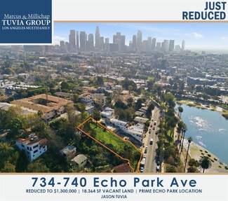 More details for 734-740 N Echo Park, Los Angeles, CA - Land for Sale