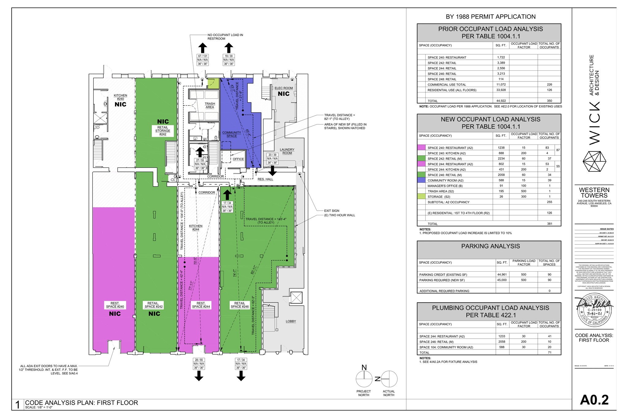 240-248 S Western Ave, Los Angeles, CA for lease Site Plan- Image 1 of 3