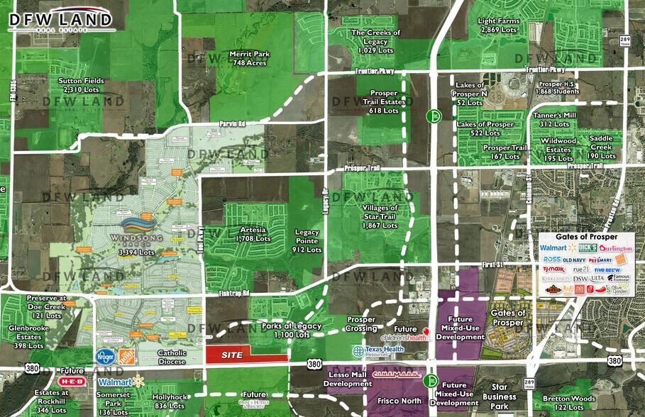 US 380, Prosper, TX à vendre - Photo du bâtiment - Image 3 de 4