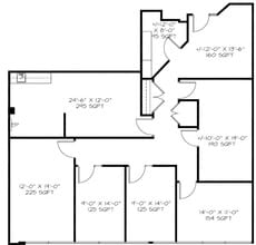 1705-1749 St Laurent Blvd, Ottawa, ON à louer Plan d’étage- Image 1 de 1