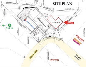 Adena Lane, Hoover, AL à louer Plan de site- Image 1 de 1