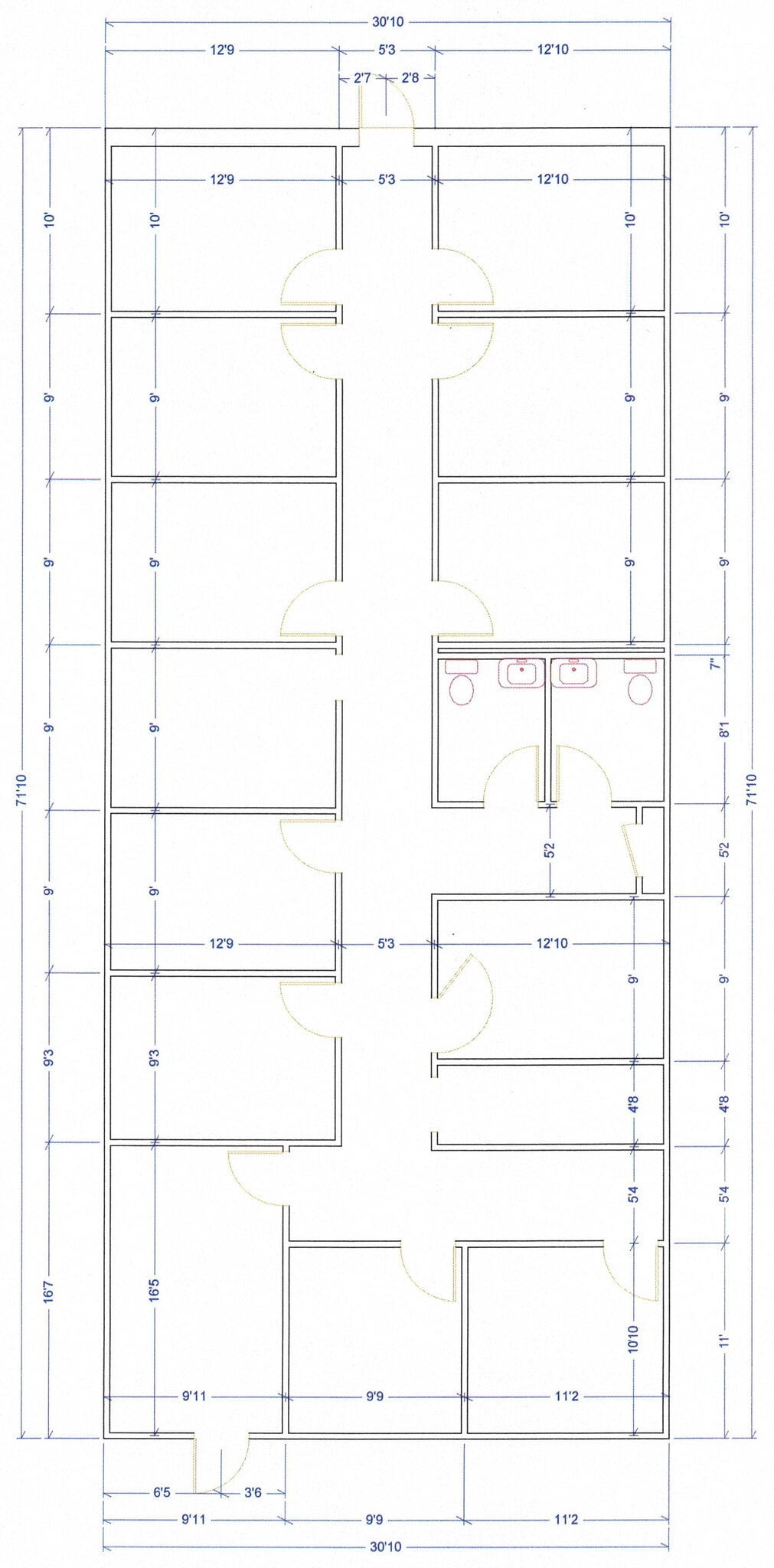 151 S Houston Lake Rd, Warner Robins, GA for lease Floor Plan- Image 1 of 1