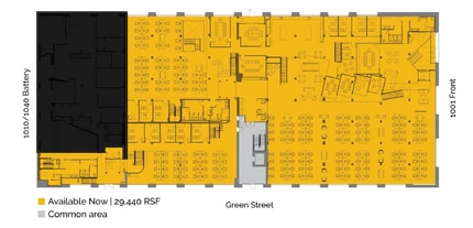 1001 Front St, San Francisco, CA for lease Floor Plan- Image 1 of 1