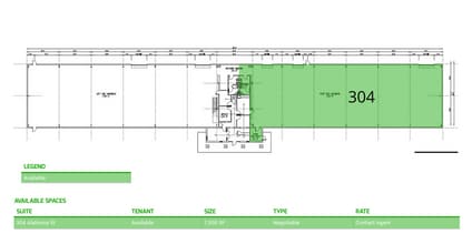 302 Alabama St, Auburn, AL for lease Floor Plan- Image 1 of 1