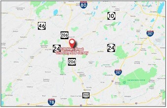 128 Main St, Chester, NJ - Aérien  Vue de la carte