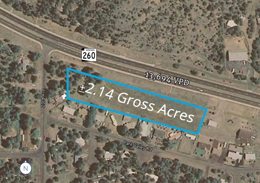 580 S Clark Rd, Show Low, AZ à vendre - Aérien - Image 3 de 3