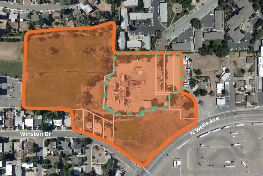 North Wells Ave, Reno, NV à vendre - Aérien - Image 2 de 9