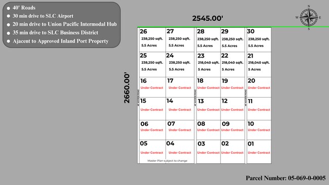 Plus de détails pour 11000 Higley Road, Grantsville, UT - Terrain à vendre