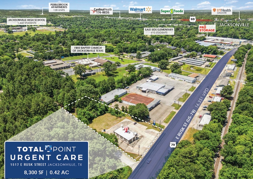 1517 E Rusk St, Jacksonville, TX for sale - Building Photo - Image 3 of 6