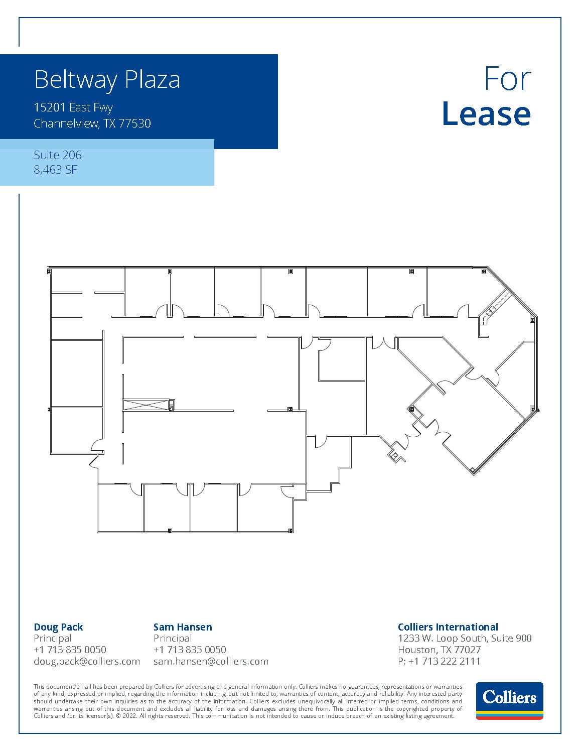 15201 East Fwy, Channelview, TX à louer Plan d  tage- Image 1 de 1