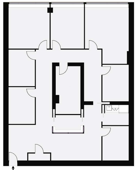 820 Second Ave, New York, NY 10017 - Unité Unit 6C -  - Plan d’étage - Image 2 of 3