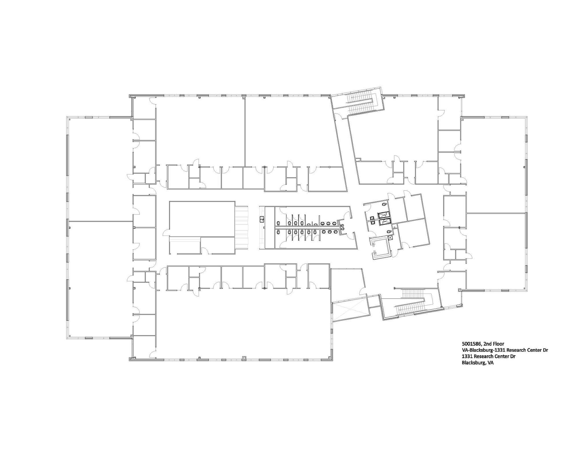 1331 Research Center Dr, Blacksburg, VA à louer Plan d’étage- Image 1 de 1