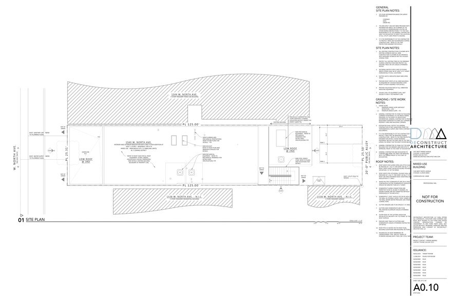 1540 W North Ave, Chicago, IL à louer - Plan de site - Image 3 de 3