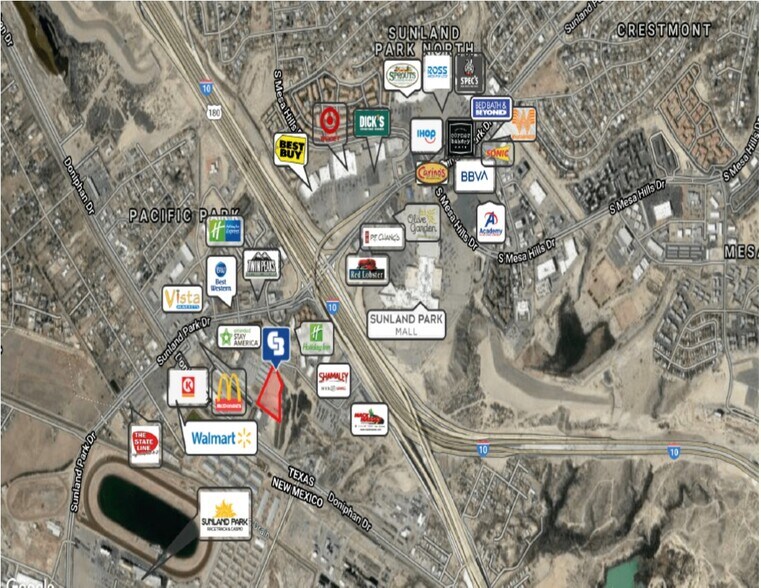 3800 Block Constitution, El Paso, TX à vendre - Aérien - Image 1 de 1