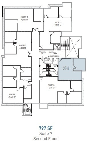 5665 Oberlin Dr, San Diego, CA 92121 - Unit 7 - - Floor Plan - Image 1 of 1