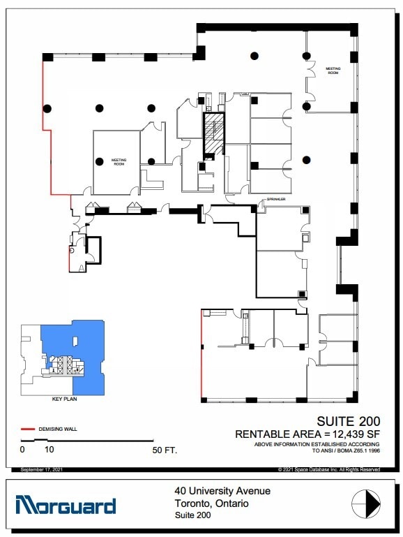 40 University Ave, Toronto, ON for lease Floor Plan- Image 1 of 1