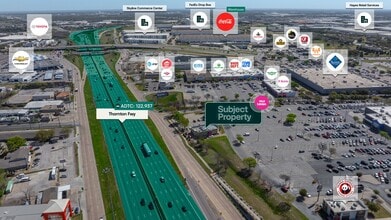 9210 E R L Thornton Fwy, Dallas, TX - Aerial  map view - Image1