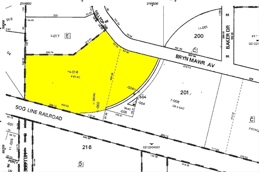1550 W Bryn Mawr Ave, Itasca, IL à louer - Plan cadastral - Image 2 de 5