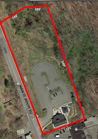 1384 Main St, Coventry, CT à vendre - Aérien - Image 2 de 37