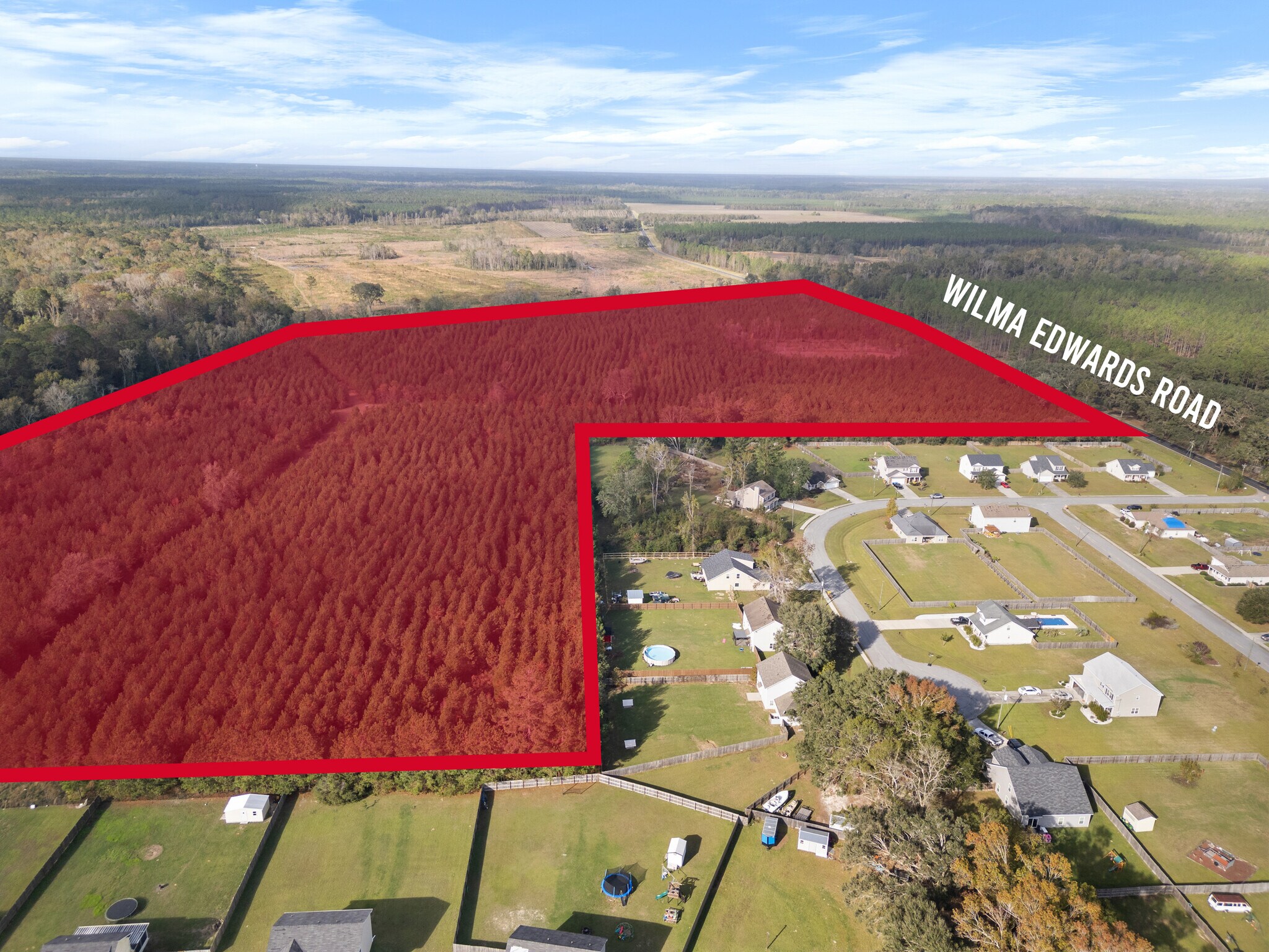 00 Wilma Edwards Rd, Ellabell, GA à vendre Aérien- Image 1 de 21