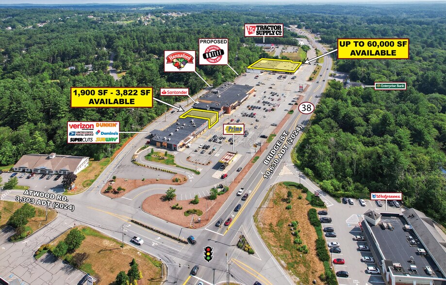 140-150 Bridge St, Pelham, NH à louer - Photo du bâtiment - Image 2 de 7