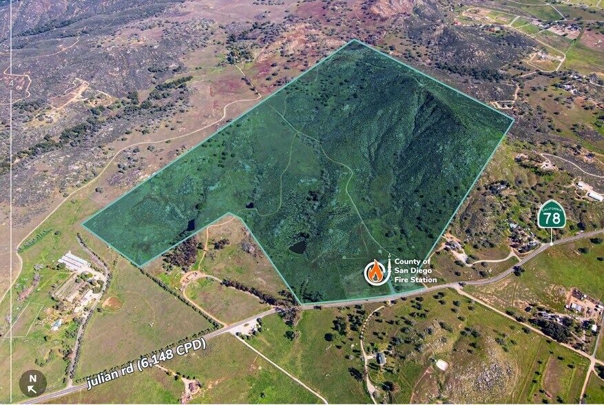 25858 Highway 78, Ramona, CA à vendre - Photo du bâtiment - Image 2 de 3