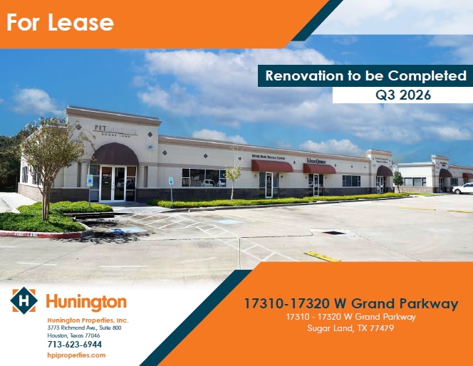 17320 W Grand Pky S, Sugar Land, TX for lease Primary Photo- Image 1 of 2