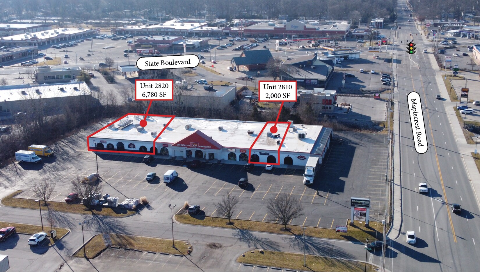 2808-2820 Maplecrest Rd, Fort Wayne, IN for lease Building Photo- Image 1 of 7