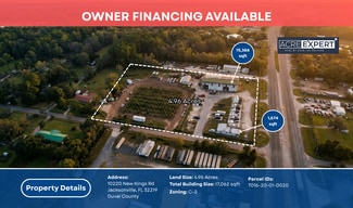 Plus de détails pour 10220 New Kings Rd, Jacksonville, FL - Industriel à vendre