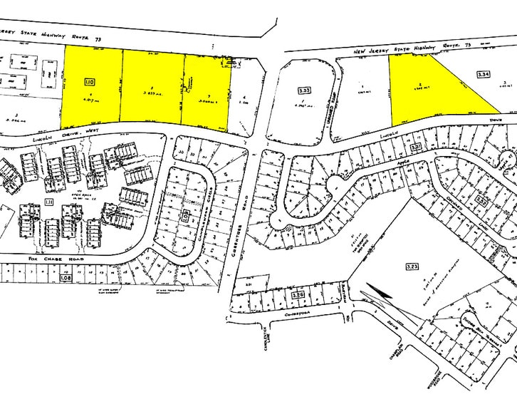 801 Route 73 N, Marlton, NJ à louer - Plan cadastral - Image 2 de 14