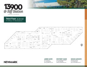 13900 E Harvard Ave, Aurora, CO à vendre Plan d’étage- Image 1 de 1