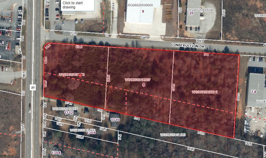 2-20 Construction Dr, Piedmont, SC à vendre - Plan cadastral - Image 2 de 2