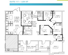 15721-15725 Pomerado Rd, Poway, CA à louer Plan d  tage- Image 1 de 1