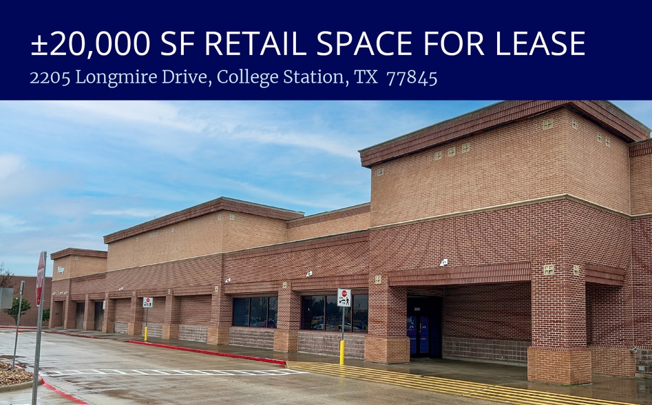 2205 Longmire Dr, College Station, TX for lease - Building Photo - Image 1 of 1