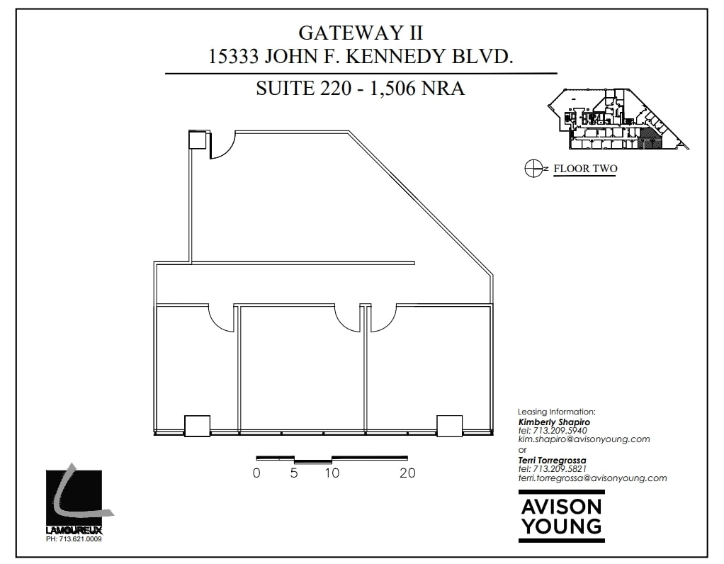15333 John F Kennedy Blvd, Houston, TX à louer Plan d’étage- Image 1 de 1