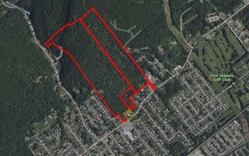 Shoemaker Avenue, West Wyoming, PA - Aérien  Vue de la carte