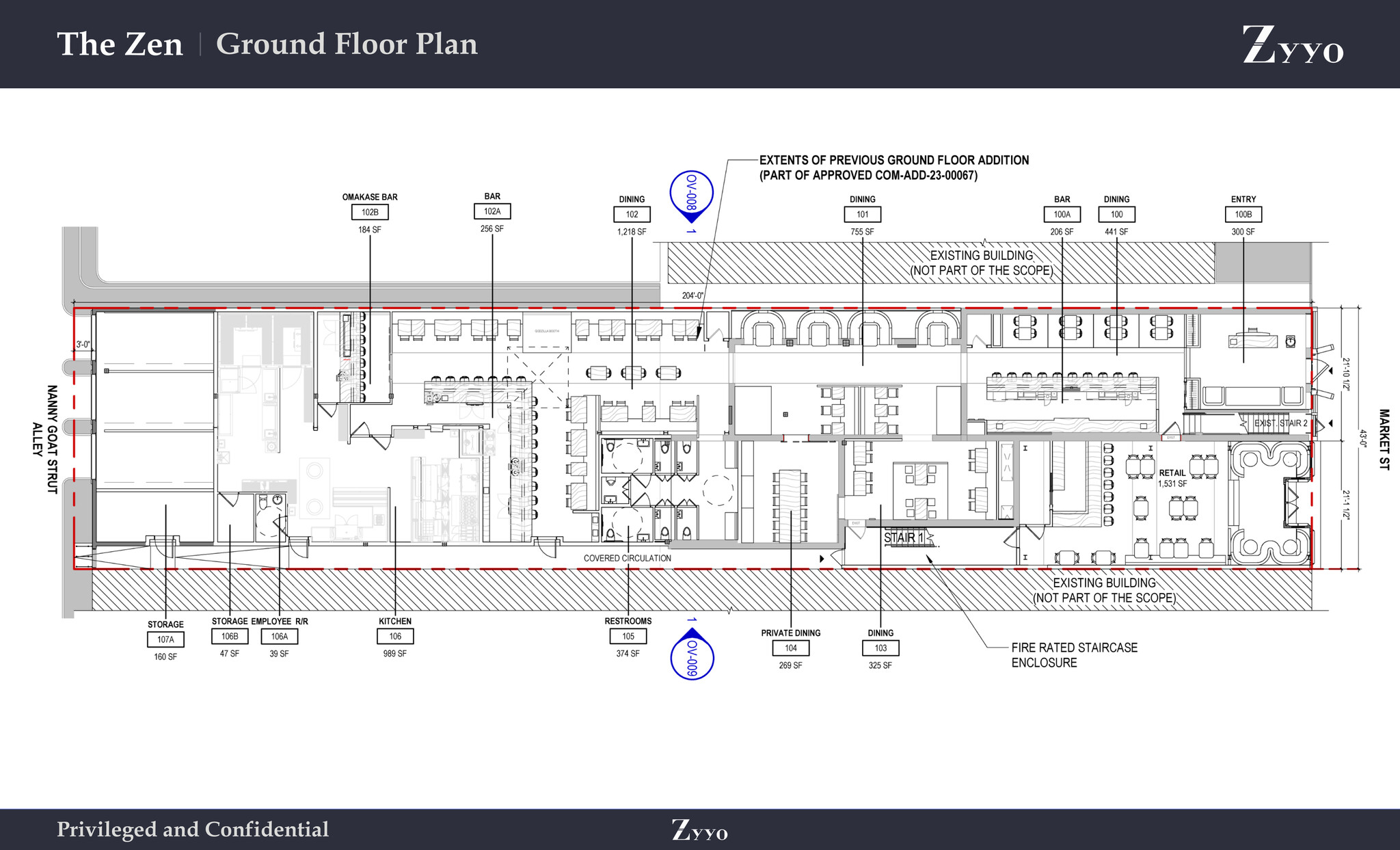 620 E Market St, Louisville, KY for lease Floor Plan- Image 1 of 1