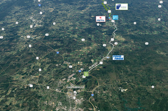 1405 Possum Hollow Rd SE, Ranger, GA - Aérien  Vue de la carte