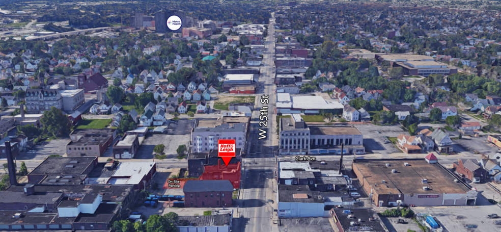 3085 W 25th St, Cleveland, OH for sale - Aerial - Image 2 of 2