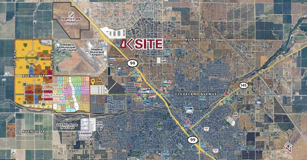 Ave 17 & Freeway 99, Madera, CA à louer - Photo du bâtiment - Image 3 de 3