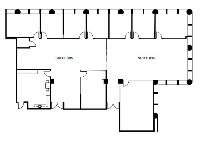 333 W Santa Clara St, San Jose, CA à louer Plan d’étage- Image 1 de 1