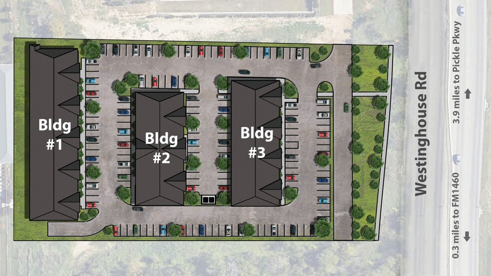 2301 Westinghouse Rd, Georgetown, TX for lease - Site Plan - Image 2 of 2