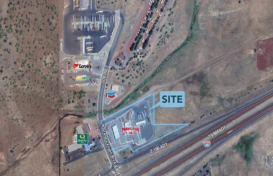 1022 N Grand Canyon Blvd, Williams, AZ à vendre - Aérien - Image 3 de 5