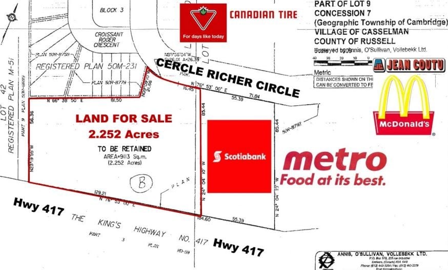 Cercle Richer, Casselman, ON for sale Site Plan- Image 1 of 1