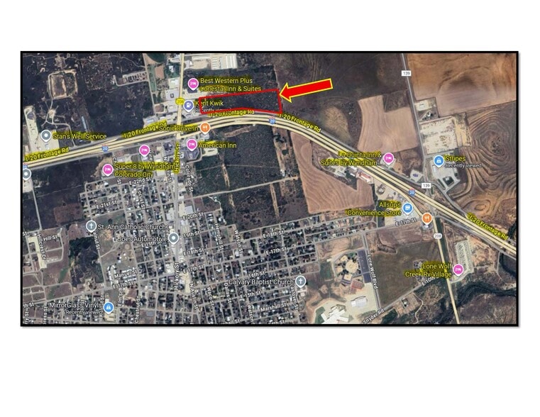 200 I-20 Fwy, Colorado City, TX for sale - Primary Photo - Image 1 of 2