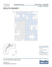 1990 S Bundy Dr, Los Angeles, CA à louer Plan d  tage- Image 1 de 1